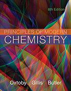 Principles Of Modern Chemistry 8th David W Oxtoby Hp Gillis