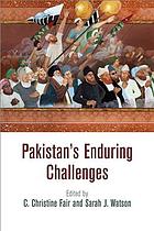 Pakistans Enduring Challenges C Christine Fair Sarah J Watson