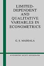 Limiteddependent And Qualitative Variables In Econometrics 17 Pr Maddala