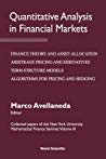 Quantitative Analysis In Financial Markets Collected Papers Of The New York University Mathematical Finance Seminar Vol Iii Hardcover Marco Avellaneda
