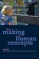 The Making Of Human Concepts Lea S E G Quinn Paul C Mareschal
