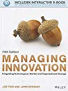 Managing Innovation Integrating Technological Market And Organizational Change 5th Edition Tidd