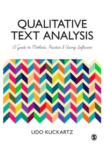 Qualitative Text Analysis A Guide To Methods Practice And Using Software Kuckartz