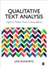 Qualitative Text Analysis A Guide To Methods Practice Using Software Hardcover Udo Kuckartz
