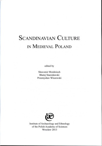Are The Chamber Graves From Pien Really Scandinavian Andrzej Janowski