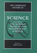 The Cambridge History Of Science Volume 5 The Modern Physical And Mathematical Sciences 1st Edition Mary Jo Nye Editor
