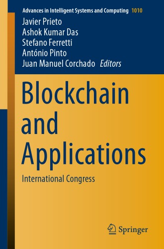 Blockchain And Applications International Congress Javier Prieto
