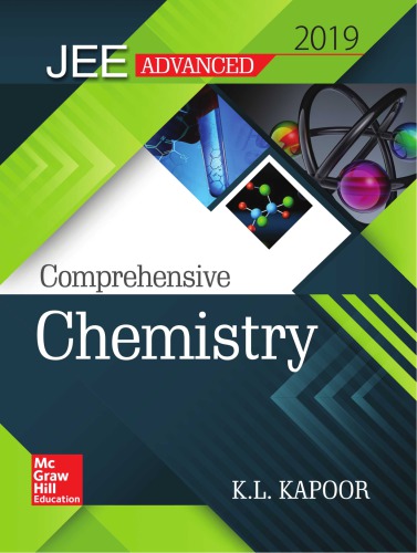Iit Jee Advanced Comprehensive Chemistry K L Kapoor Mhe Mc Graw Hill Education K L Kapoor
