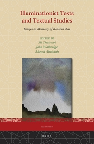 Illuminationist Texts And Textual Studies Essays In Memory Of Hossein Ziai Ali Gheissari