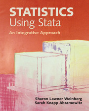 Statistics Using Stata An Integrative Approach Illustrated Sharon Lawner Weinberg Sarah Knapp Abramowitz