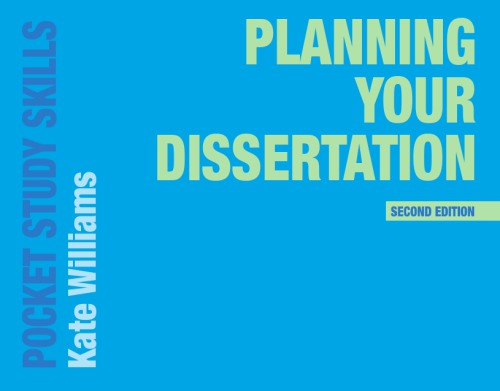 Planning Your Dissertation 2nd Edition Kate Williams