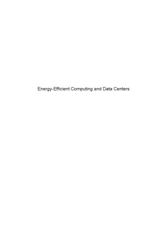 Energyefficient Computing And Data Centers Luigi Brochard