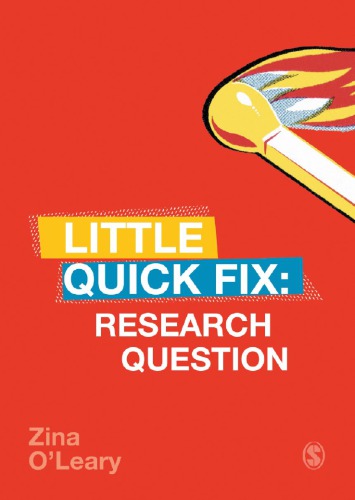 Research Question Little Quick Fix Zina Oleary