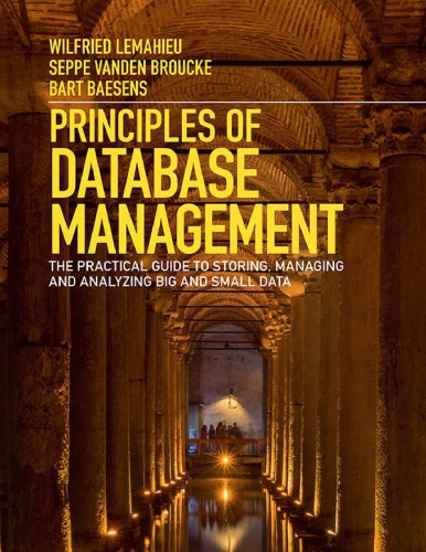 Principles Of Database Management The Practical Guide To Storing Managing And Analyzing Big And Small Data Wilfried Lemahieu