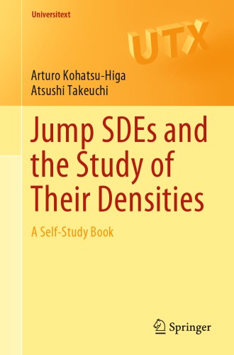 Jump Sdes And The Study Of Their Densities Kohatsuhiga Takeuchi