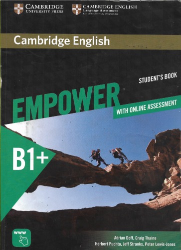 Cambridge English Empower B1 Intermediate Student Book 2015th Edition Adrian Doff