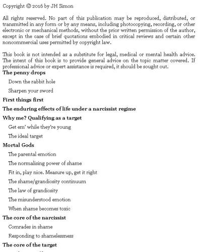 How To Kill A Narcissist Debunking The Myth Of Narcissism And Recovering From Narcissistic Abuse Simon