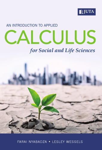 An Introduction To Applied Calculus For Social And Life Sciences Farai Nyabadza
