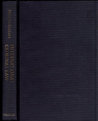 International Criminal Law Hardcover Antonio Cassese