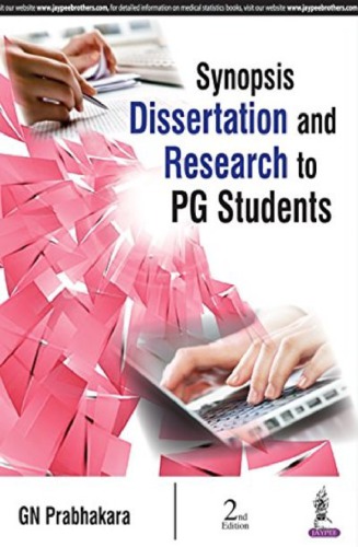 Synopsis Dissertation And Research To Pg Students Gn Prabhakara