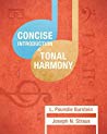 Concise Introduction To Tonal Harmony Hardcover L Poundie Burstein Poundie Burstein Joseph N Straus