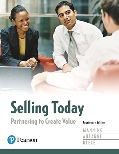 Selling Today Barry L Reece Gerald Manning And Michael Ahearne