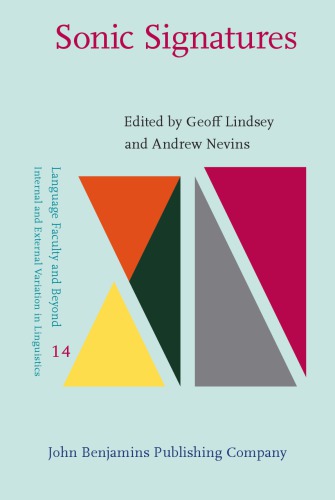 Sonic Signatures Studies Dedicated To John Harris Geoff Lindsey