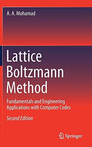 Lattice Boltzmann Method Fundamentals And Engineering Applications With Computer Codes A A Mohamad