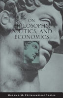 On Philosophy Politics And Economics Illustrated Gaus Gf