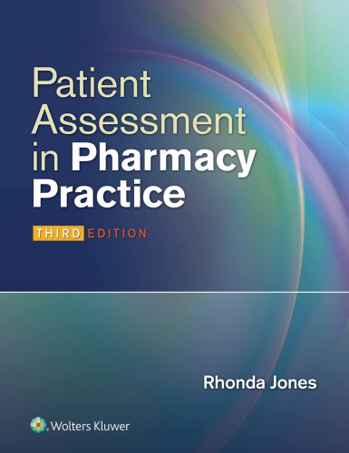 Patient Assessment In Pharmacy Practice 3rd Edition Rhonda M Jones