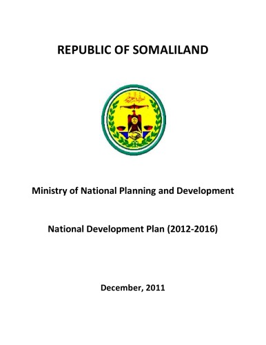 National Development Plan 20122016 Coll