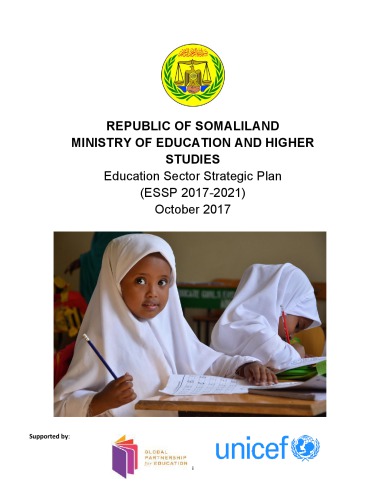Education Sector Strategic Plan Essp 20172021 Coll