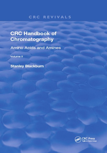 Amino Acids And Amines Volume Ii Blackburn Stanley
