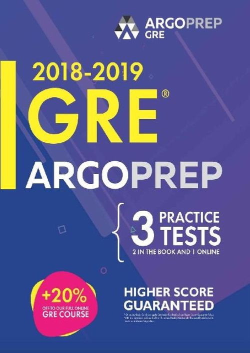 Gre 20182019 3 Practice Tests Argoprep