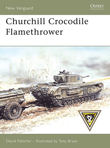 Churchill Crocodile Flamethrower David Fletcher Tony Bryan Illustrator