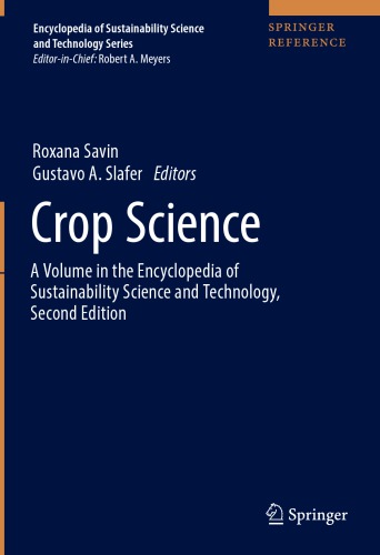 Crop Science 2nd Ed Roxana Savin Gustavo A Slafer