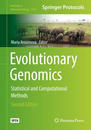 Evolutionary Genomics Statistical And Computational Methods 2nd Ed Maria Anisimova