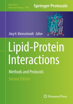 Lipidprotein Interactions Methods And Protocols 2nd Ed Jrg H Kleinschmidt