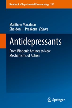 Antidepressants From Biogenic Amines To New Mechanisms Of Action 1st Ed Matthew Macaluso