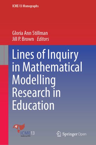 Lines Of Inquiry In Mathematical Modelling Research In Education 1st Ed Gloria Ann Stillman