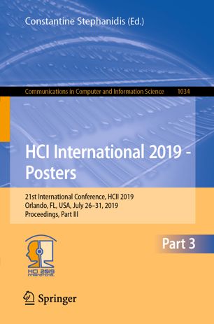 Hci International 2019 Posters 21st International Conference Hcii 2019 Orlando Fl Usa July 2631 2019 Proceedings Part Iii 1st Ed Constantine Stephanidis