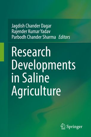 Research Developments In Saline Agriculture 1st Ed Jagdish Chander Dagar