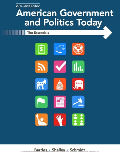 American Government And Politics Today Barbara A Bardes Barbara Bardes