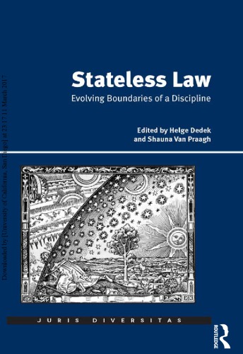 Stateless Law Evolving Boundaries Of A Discipline Helge Dedek