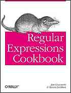 Regular Expressions Cookbook 1st Ed Jan Goyvaerts Steven Levithan