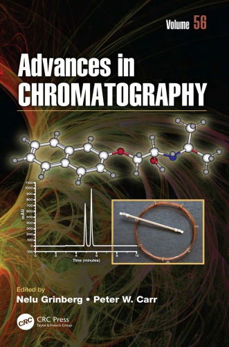 Advances In Chromatography Volume 56 1st Carr Peter W Grinberg