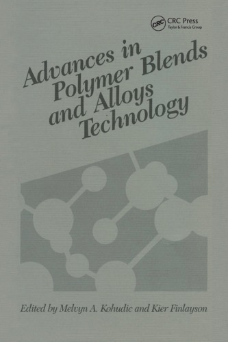 Advances In Polymer Blends And Alloys Technology Volume Ii Finlayson
