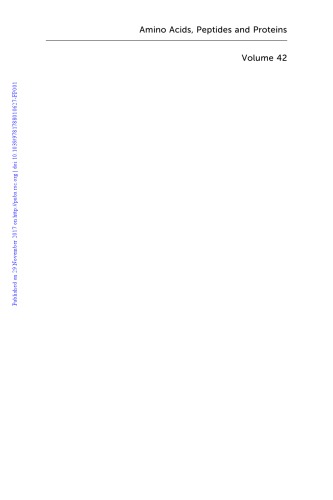 Amino Acids Peptides And Proteins Volume 42 Hudecz Ferenc Ryadnov