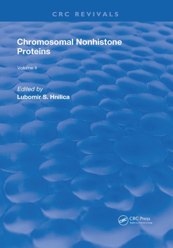 Chromosomal Nonhistone Protein Volume Ii Immunology Hnilica