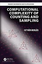 Computational Complexity Of Counting And Sampling Mikls Istvn